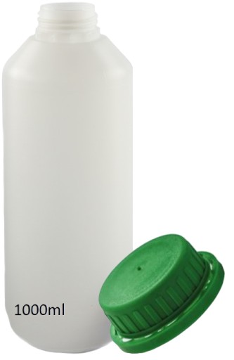 Plastová fľaša so stupnicou 1000ml /BOLL/