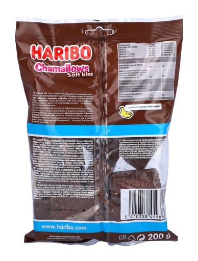 HARIBO chamallows vanilkové marshmallows v čokoláde