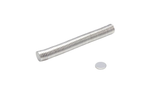 Neodymový magnet valcový MW 7x1 N38 10 ks.