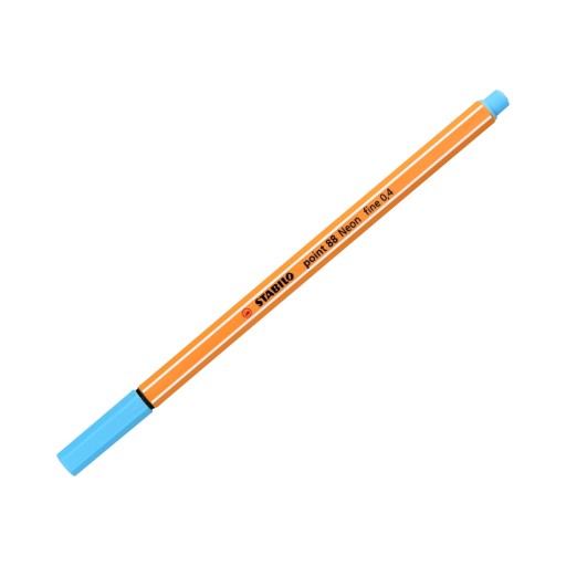 Jemná linka 0,4 mm neónová/modrá Point 88/031