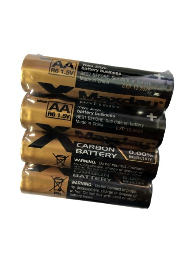 Batérie SunLight 4 ks. R6 1,5V palice