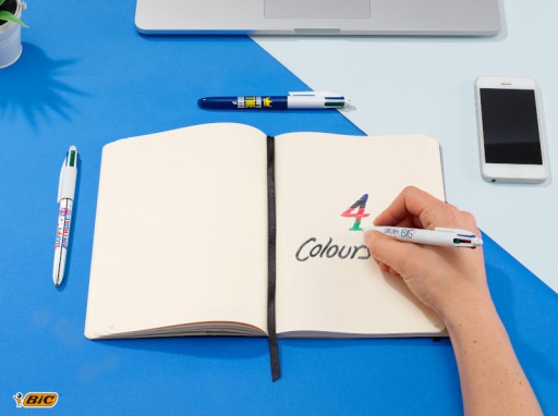 BIC 4COLOURS MESSAGE AUTOMATIC GALLPEN 4 FARBY ŠKOLA 4V1 ŠKOLA