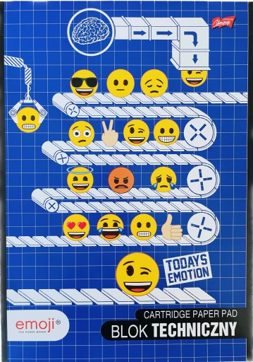 Technický blok A4 10k St.Majewski emoji