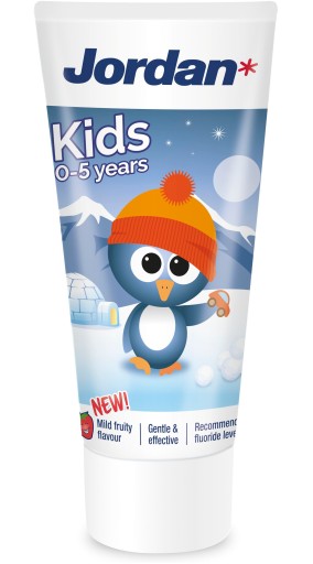 JORDAN KIDS ZUBNÁ PASTA PRE DETI 0-5 rokov 50ml