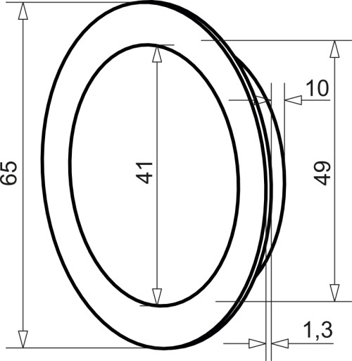 LED zápustné nábytkové svietidlo zápustné 2W biele 4000K 120 lm 65 mm SLL01