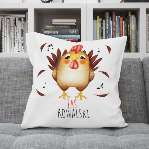 Vankúšik do škôlky pre dieťa + Meno KOHÚT
