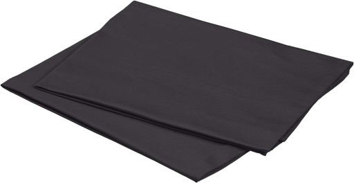 2x Bavlnená obliečka na vankúš COTTON 80x80 cm Čierna