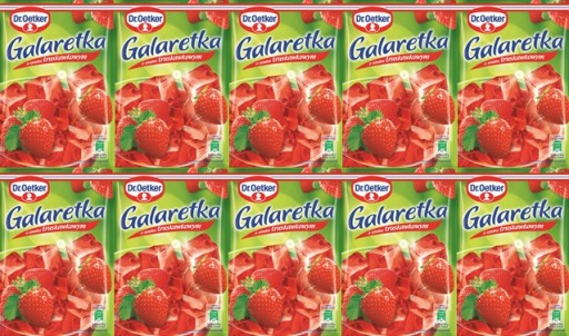 DR. Oetker Jahodové želé 10 x 77 g