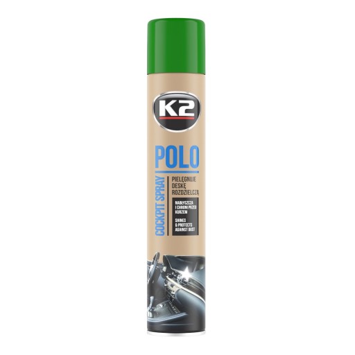 K2 Polo ošetrujúci sprej na palubnú dosku s vôňou BOROVICE 750 ml