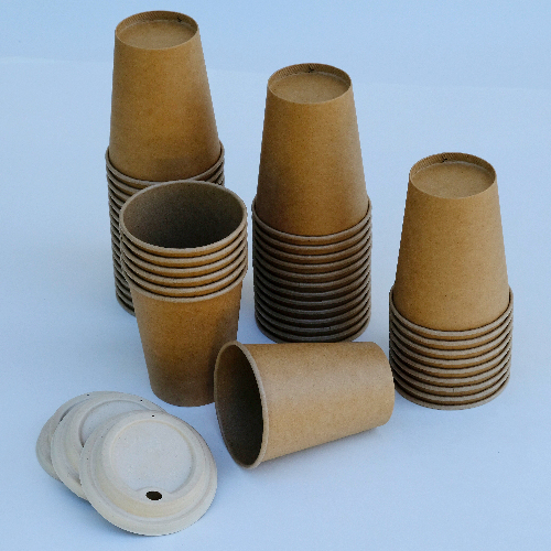 Viečka, jazýčkové viečka na poháre - biele - priemer 90mm - 50 kusov