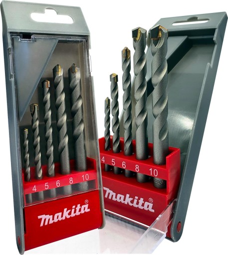 MAKITA WIDIOWE SADA VRTAčiek DO BETÓNU D-05175 5 kusov