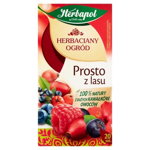Prosto z Lasu Herbapol expresný ovocný čaj 50 g