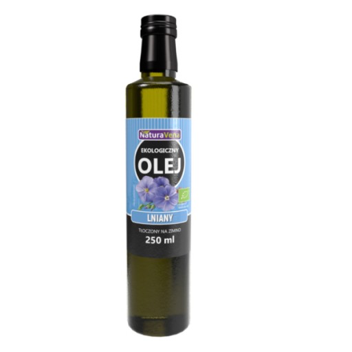 Bio ľanový olej lisovaný za studena 250 ml
