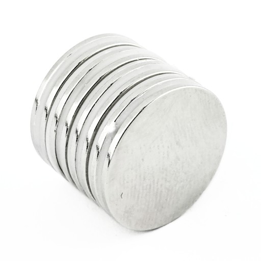 VALEC NEODYMOVÝ MAGNET 18x1 N38 SADA 8 ks