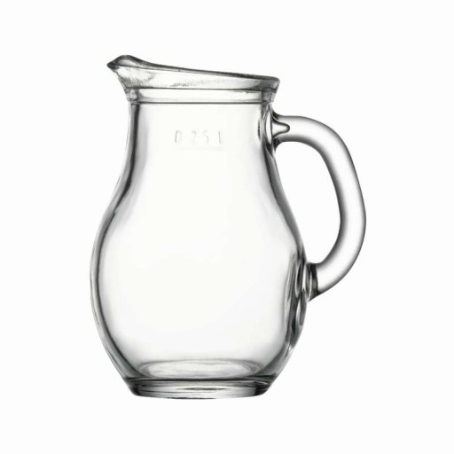 Bistro sklenený džbán 250 ml Juice Water Pasabahce