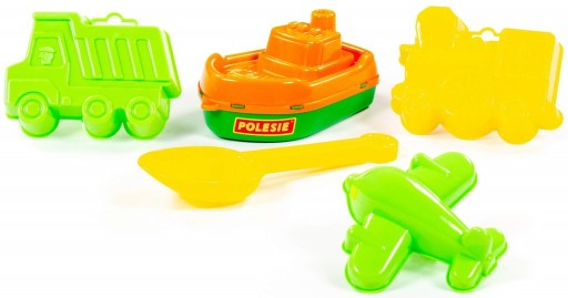 VLEČNÁ LOĎ + LOPAKA NA PIESKOVÉ FORMY 36360