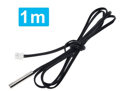 560 NTC termistor 10k Ohm vodotesný kábel 1m