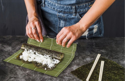 SUSHI ROLLING MAT SUSHI BAMBOO ROLL