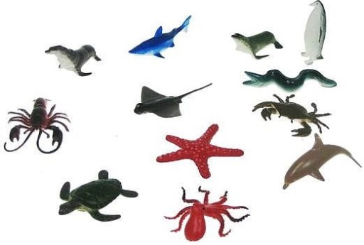 TUČŇAČNÁ KORYTNAČKA DELPHIN SHARK TULE ZVIERATÁ 12KS 1R