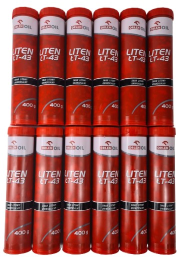 Lítiové mazivo Orlen Liten ŁT-43 400g tuba maziva