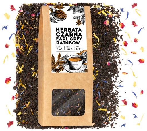 Čierny čaj Earl Grey Rainbow Silk Road 50