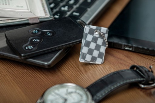 Prémiový 3M mäkký šachovnicový reflexný prívesok