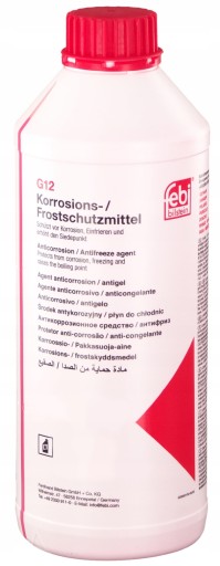 KVAPALINA RADIÁTORA 1L G12 ČERVENÁ -35C 172005 FEBI