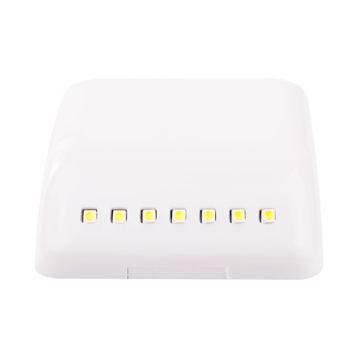 LED svietidlo do skrine, šatníková zásuvka, SENSOR, biela