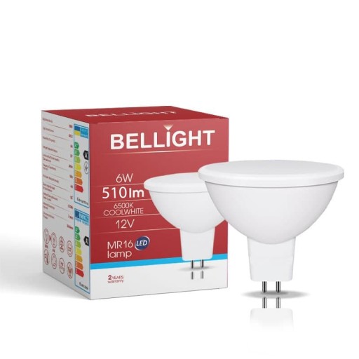 LED žiarovka MR16 GU 5,3 12V 6W=50W 510lm Stud.