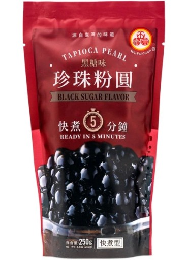 Bubble Tea perly čierny cukor 250g WuFuYuan
