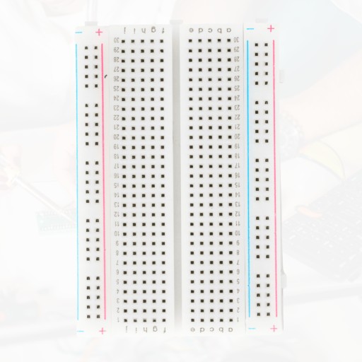 Breadboard 400 palíc pre Arduino | biely prototypový kontaktný pásik