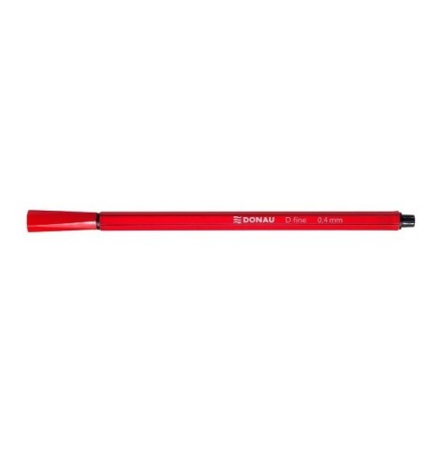 Jemná linka Donau D-Fine, 0,4 mm, červená