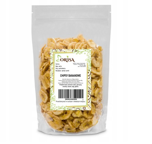 BANÁNOVÉ lupienky 500g, SUŠENÉ BANÁNY 0,5kg