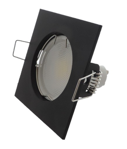 Halogénový objímka MATT BLACK + 3W LED