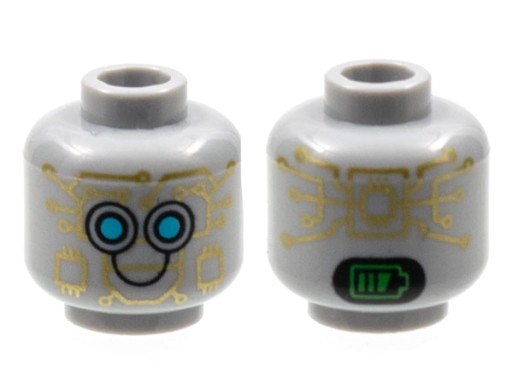 Lego HEAD LBG hlava mimozemského robota 3626cpb2957