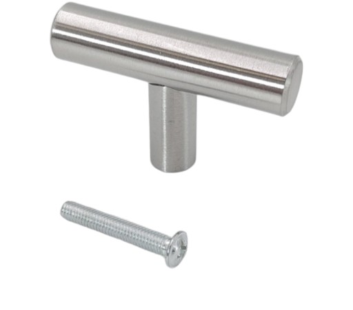 Nábytková násada Inox, kľučka typu T