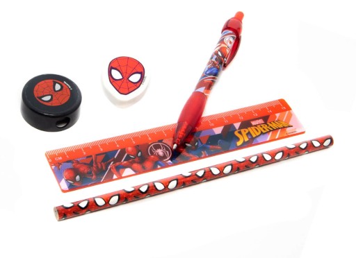 Súprava školských pomôcok Spider-Man pre chlapca