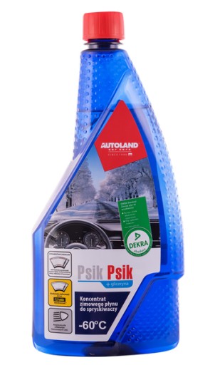 AUTOLAND PSIK PSIK KONCENTRÁT KVAPALINA DO OSTREKOVAČA ZIMA -60°C 1L
