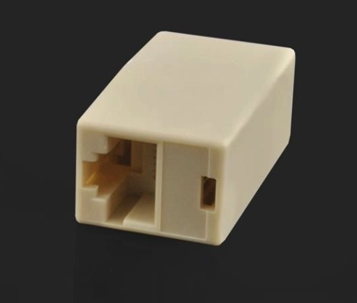 Modulárny adaptér valcového konektora RJ45 8p8c zástrčka