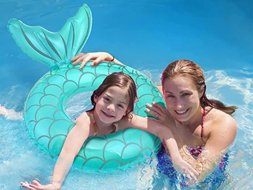 Detský nafukovací kruh Mermaid plávanie kruh 60cm SP0750