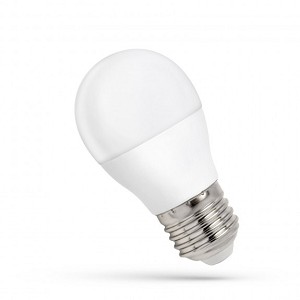 LED guľová žiarovka E27 1W 90lm neutrál