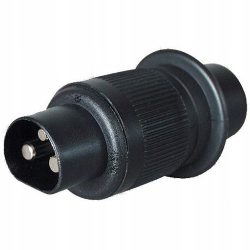 AMiO PLUG Elektrická zástrčka 3 PIN 3-kolíkový konektor AMIO-03213