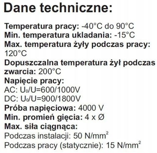SOLÁRNY FOTOVOLTAICKÝ KÁBEL 6mm2 KBE TUV