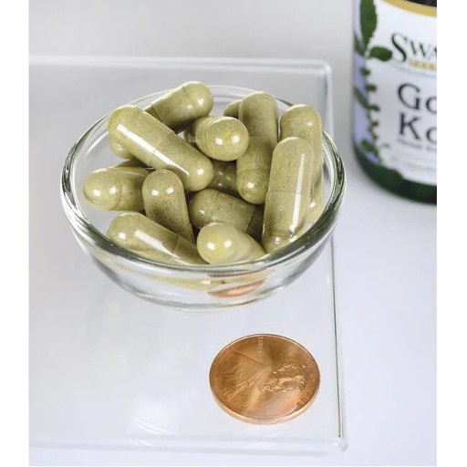Swanson Gotu Kola 435 mg celé spektrum 60 kapsúl
