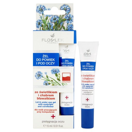 Flos-Lek gél so svetluškou a nevädzou 15ml