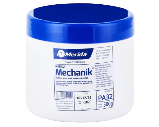OHS PASTA NA UMÝVANIE RÚK 500 G MERIDA MECHANIK