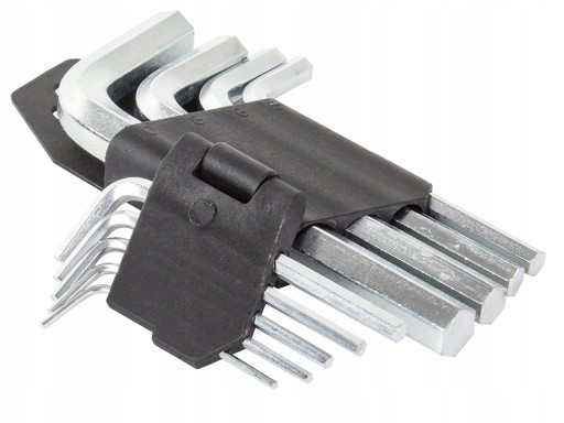 SÚPRAVA IMUMISTICKÝCH KĽÚČOV 9 PRVKOV, VEĽKOSTI KS 1,5 - 10 MM, UNIVERZÁLNE