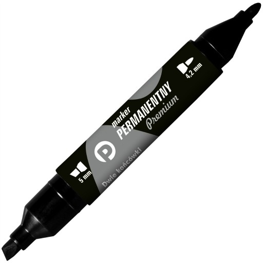 TETIS PERMANENTNÝ ZNAČOVAČ, OBOJSTRANNÝ, 2 V 1, HRUBÝ