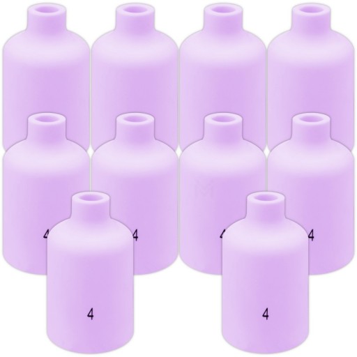 10x keramická tryska TIG #4 54N18 SR17 SR18 SR26