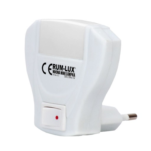 LED mini mušľová nočná lampa biela LN-04